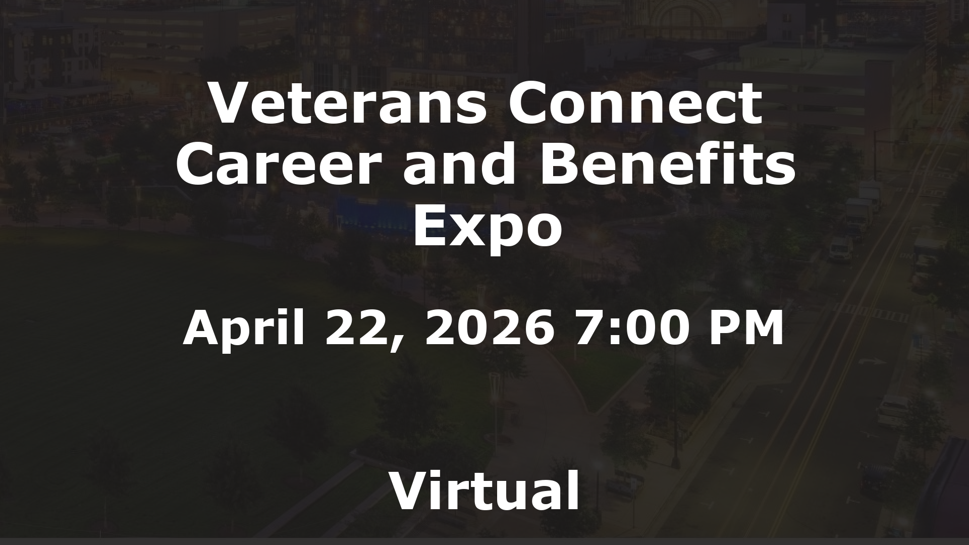 Veterans Connect Career and Benefits Expo event image